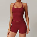 Tank + Shorts Cherry Red