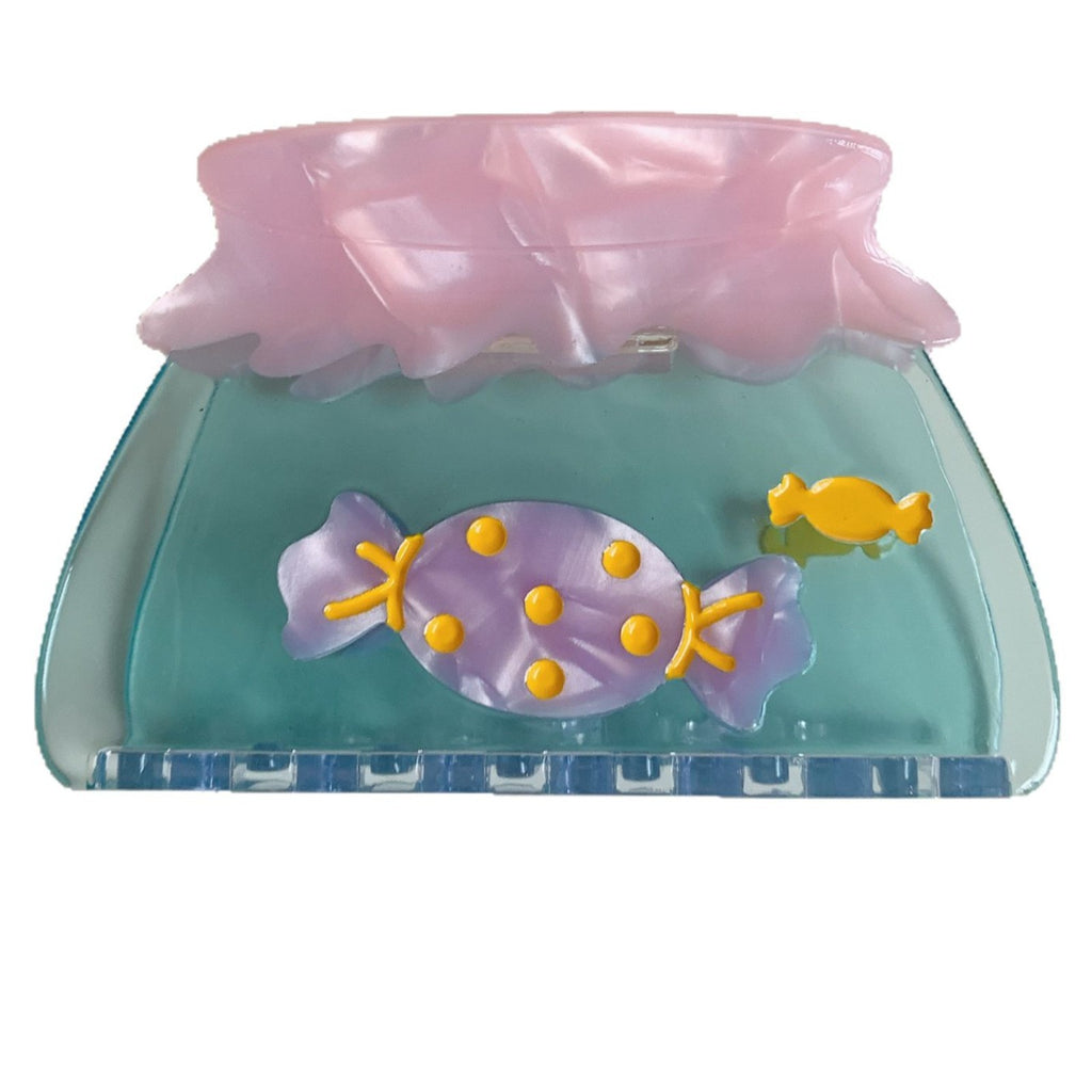 Translucent Jar Charm Hair Claw Clip - view 5