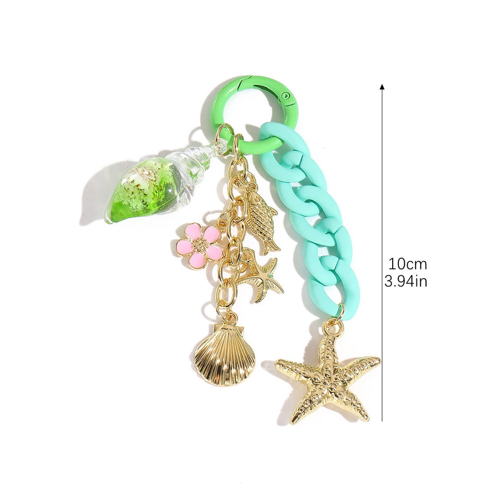 Kawaii Beaded Charm Keychain for Backpacks - Color_13