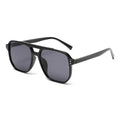 Retro Double Bridge Pilot Sunglasses - Color_1