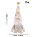 Plush Santa Gnome Wine Bottle Cover Holiday Decor - Santa