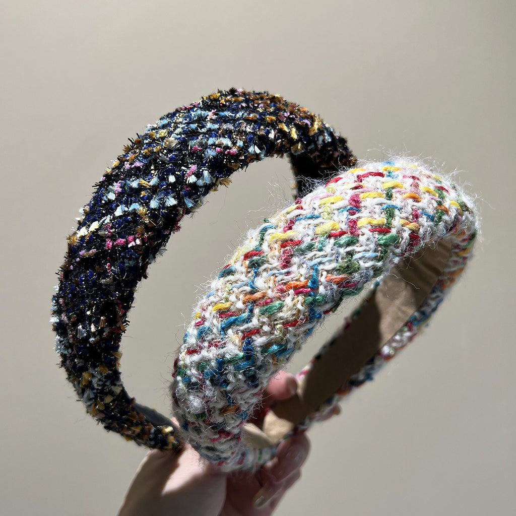 Shaded Tweed Wide Padded Headband - view 4