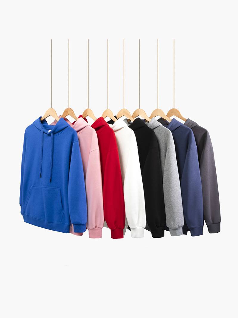 Classic Everyday Pullover Hoodie with Kangaroo Pocket - view 6