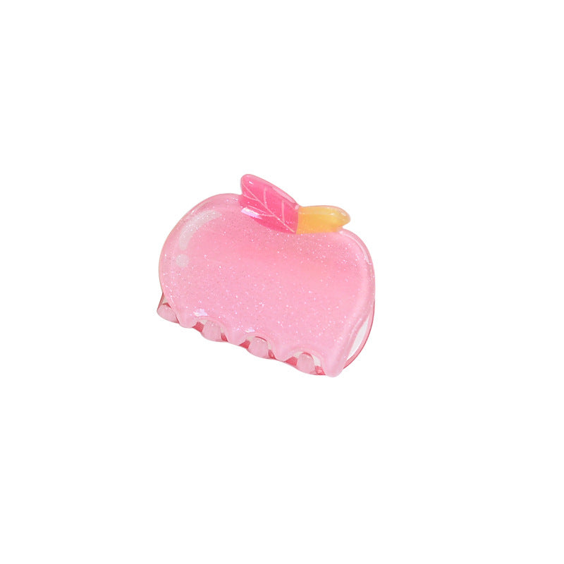 Kids Mini Fruit Rainbow Hair Clips - Color_16