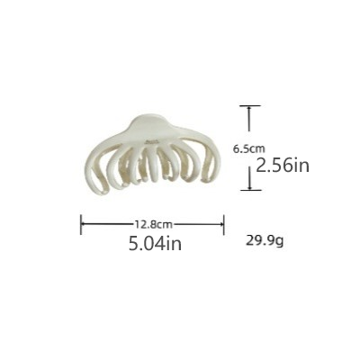 Oversized Glossy Jumbo Hair Claw Clip - view 2