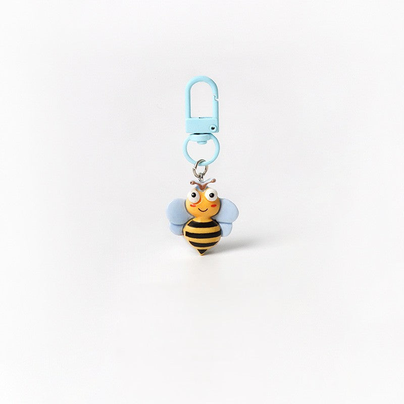 Cartoon Insect Charm Keychain - C2