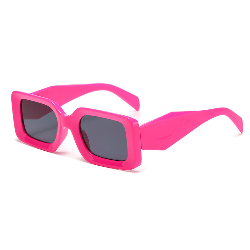 Candy Acetate Rectangle Sunglasses