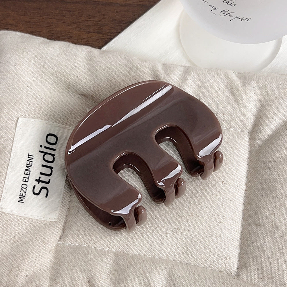 Chunky Arch Hair Claw Clip - Color_2