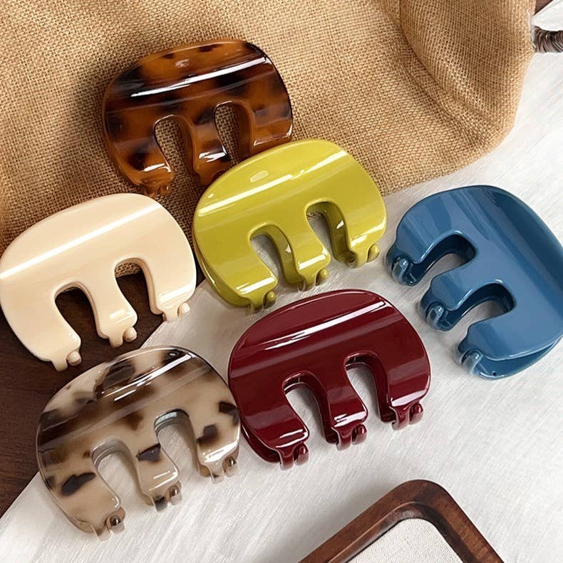 Chunky Arch Hair Claw Clip