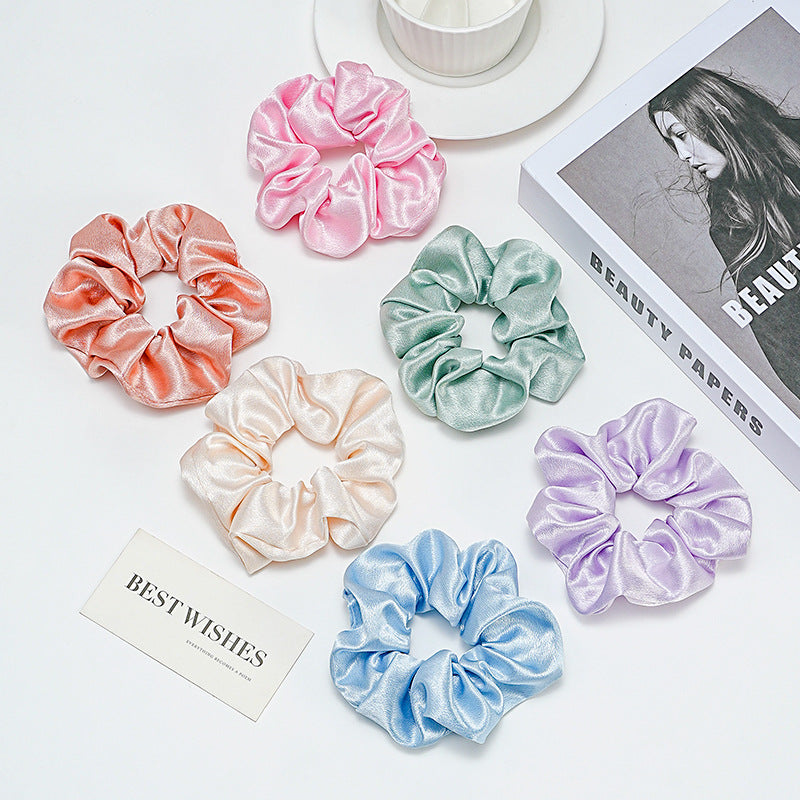 Soft Satin Scrunchie Hair Tie