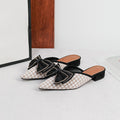 Beige Houndstooth