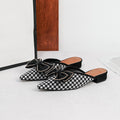 Black Houndstooth