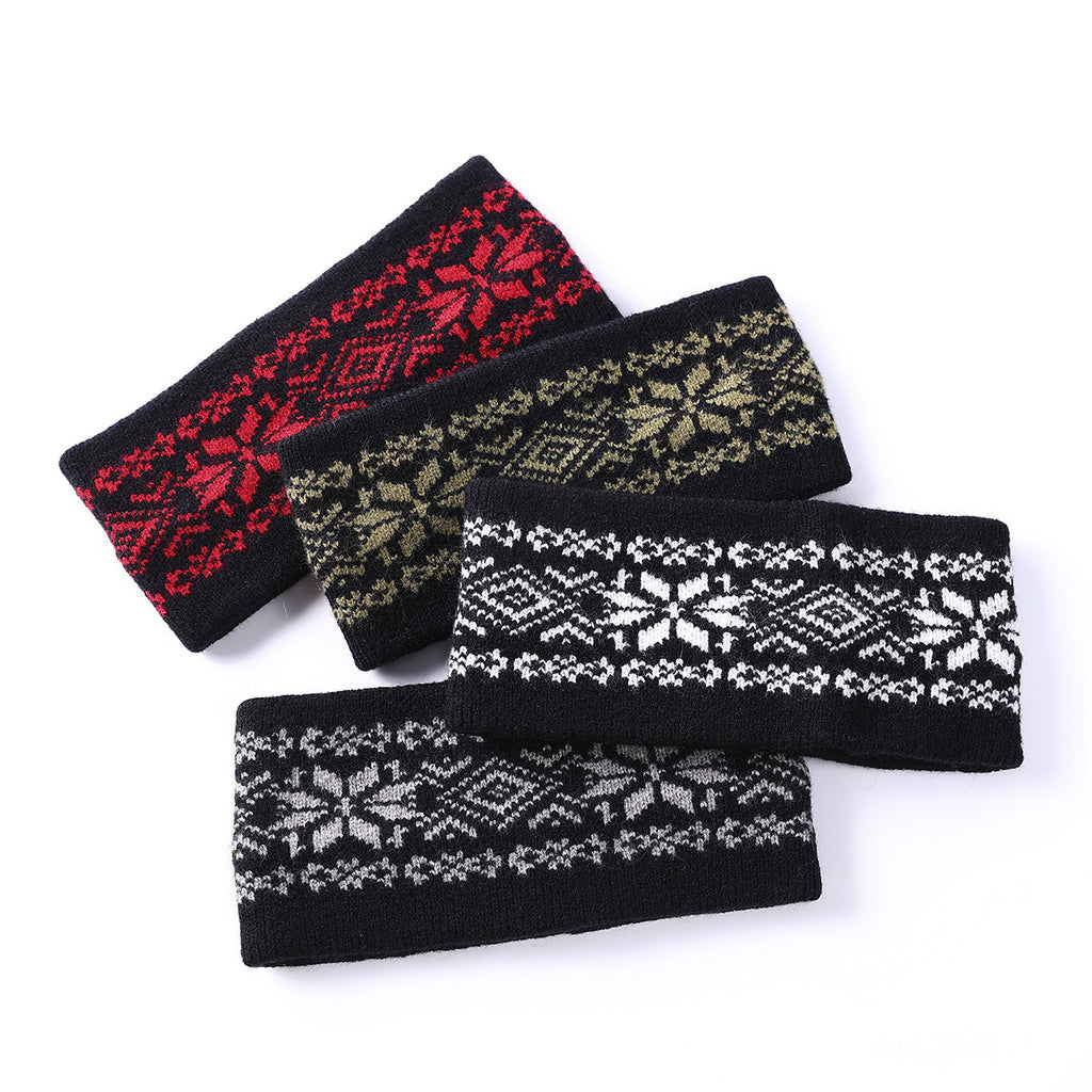 Nordic Snowflake Fair Isle Ear Warmer - view 3