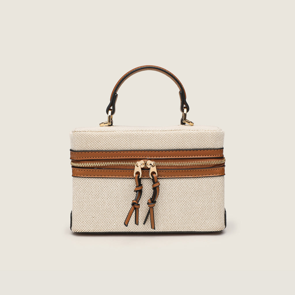 Structured Box Top Handle Bag - view 2