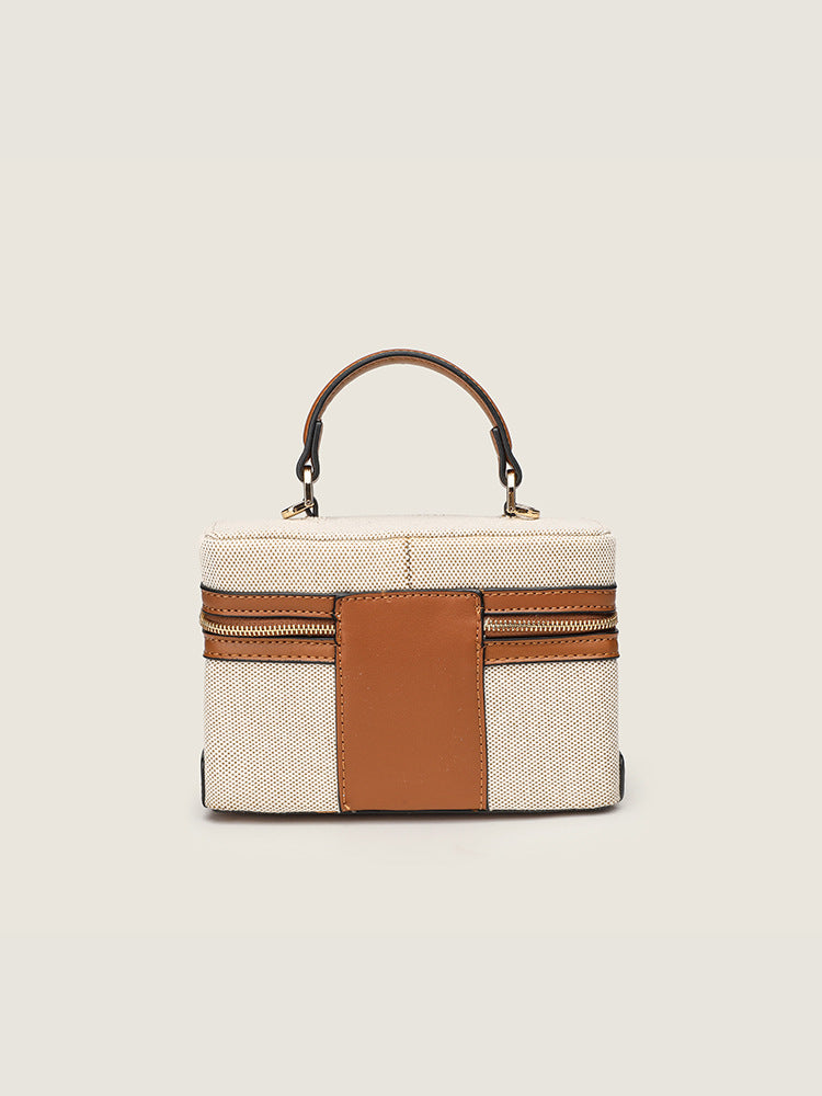 Structured Box Top Handle Bag - view 4