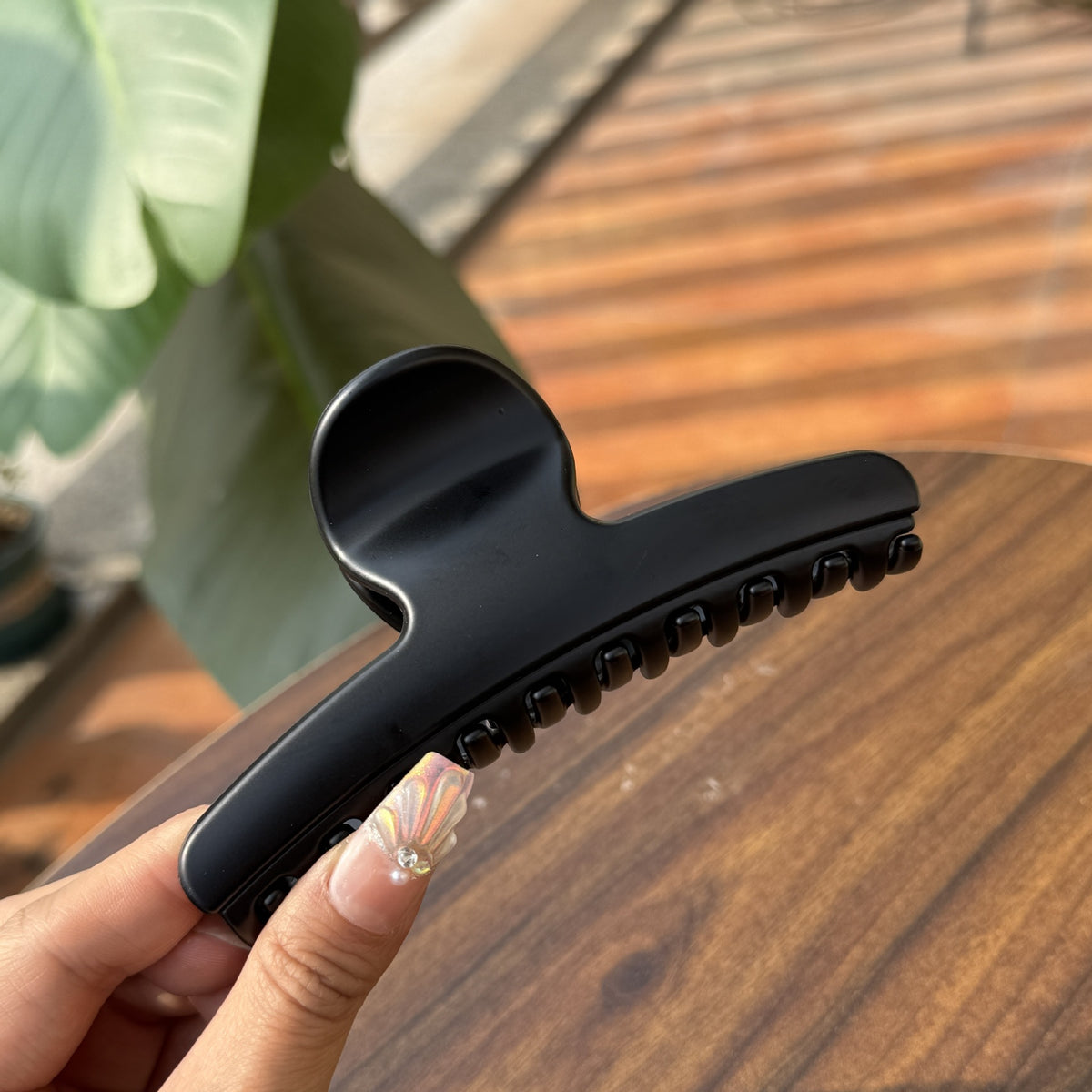 Large Rounded Rectangle Hair Claw - Color_13