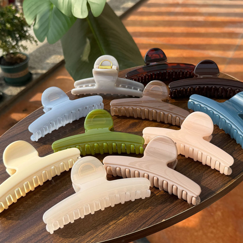 Large Rounded Rectangle Hair Claw