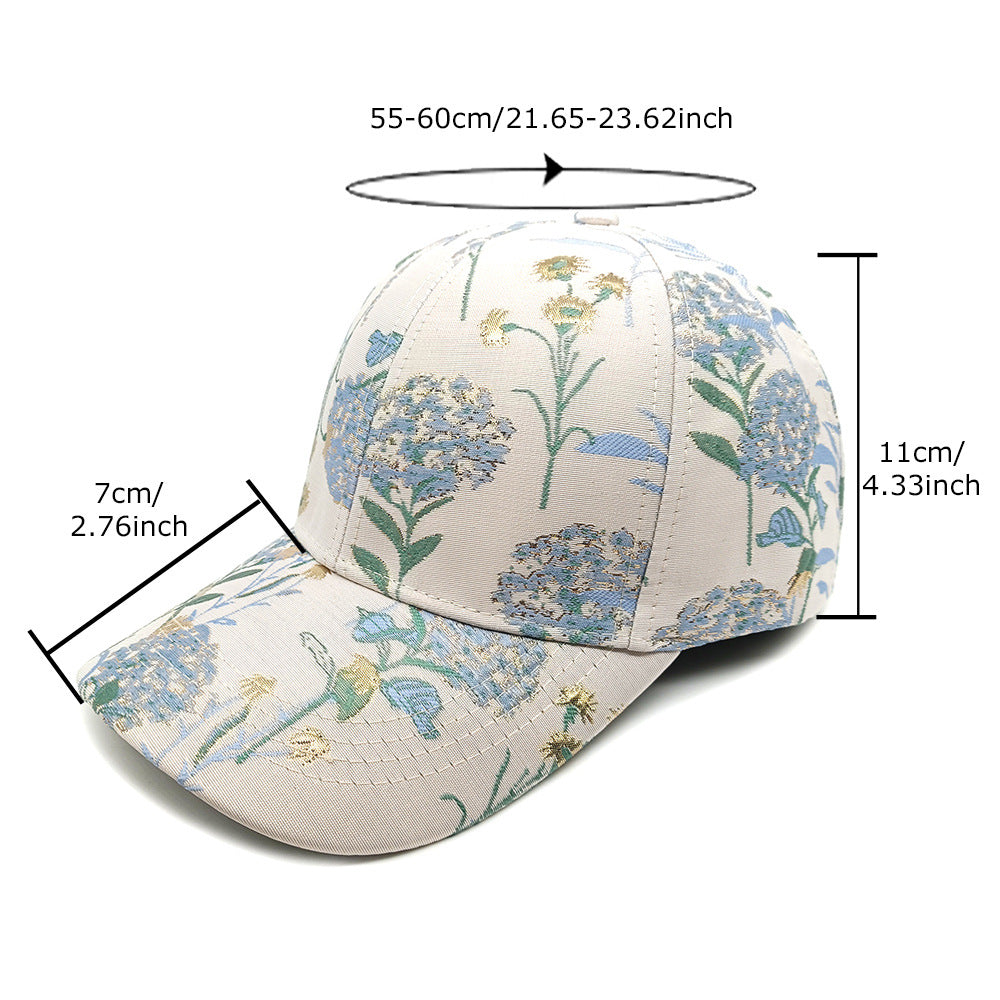 Botanical Print Adjustable Baseball Cap - view 3