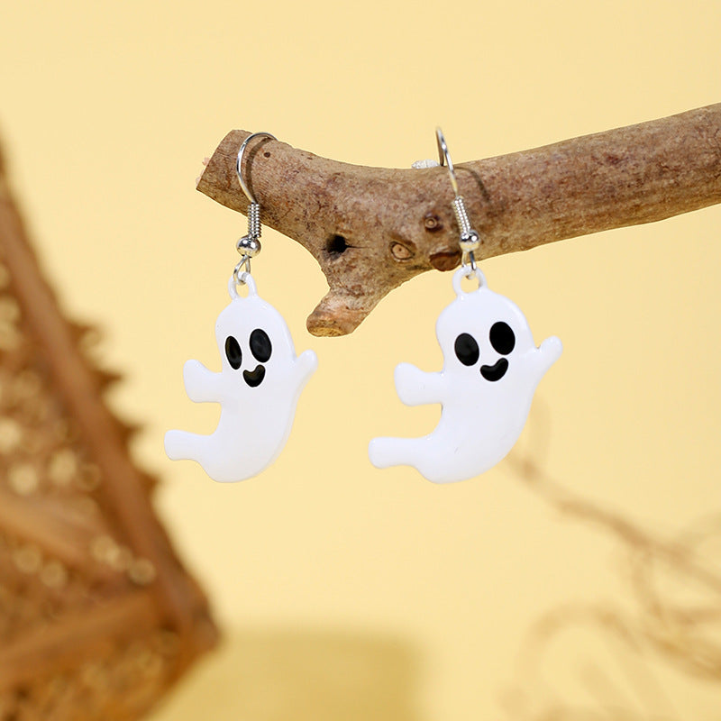 Spooky Halloween Novelty Dangle Earrings - NO09