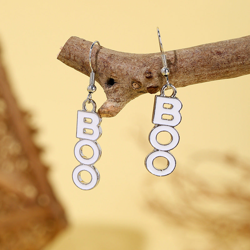 Spooky Halloween Novelty Dangle Earrings - NO13