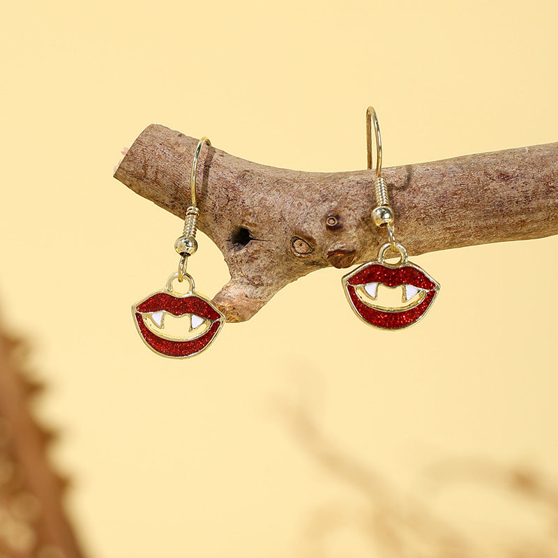 Spooky Halloween Novelty Dangle Earrings - NO14