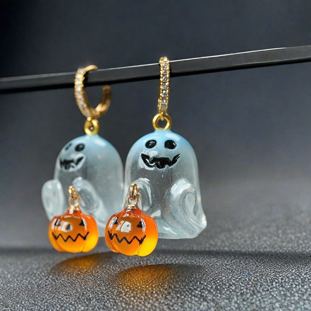 Spooky Halloween Novelty Dangle Earrings - NO19
