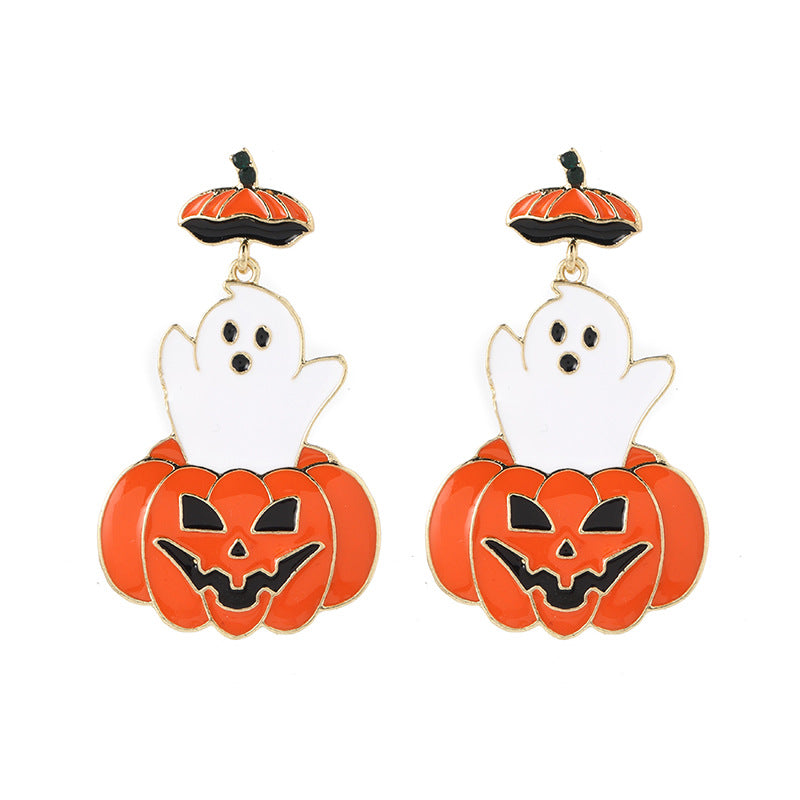 Spooky Halloween Novelty Dangle Earrings - NO27