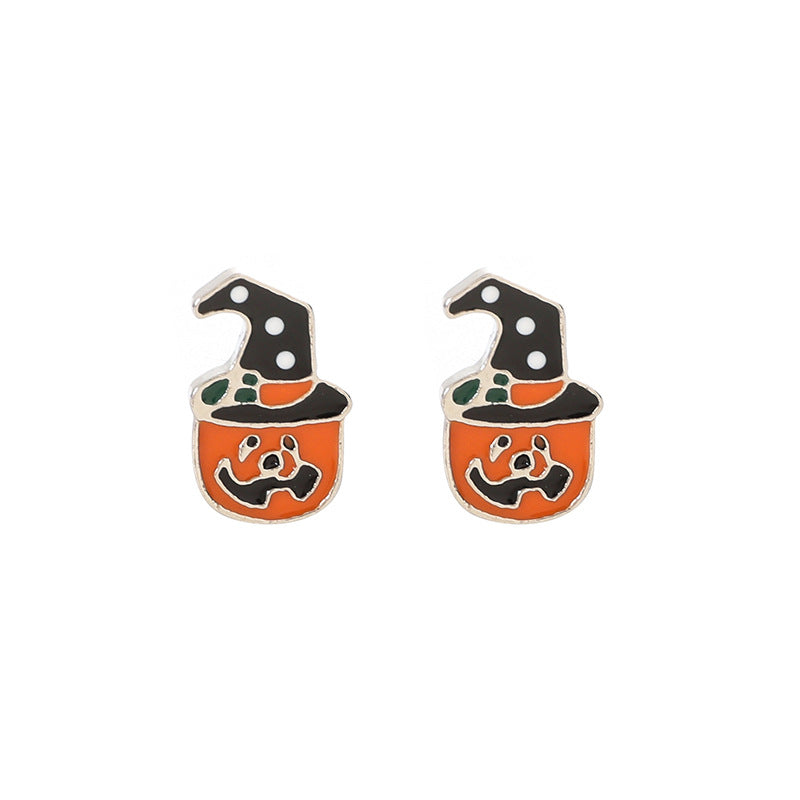 Spooky Halloween Novelty Dangle Earrings - NO35