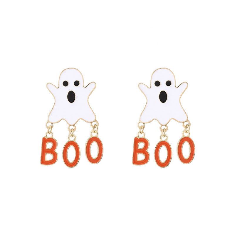 Spooky Halloween Novelty Dangle Earrings - NO37