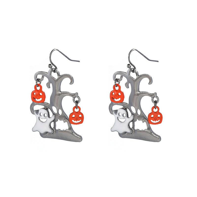 Spooky Halloween Novelty Dangle Earrings - NO38