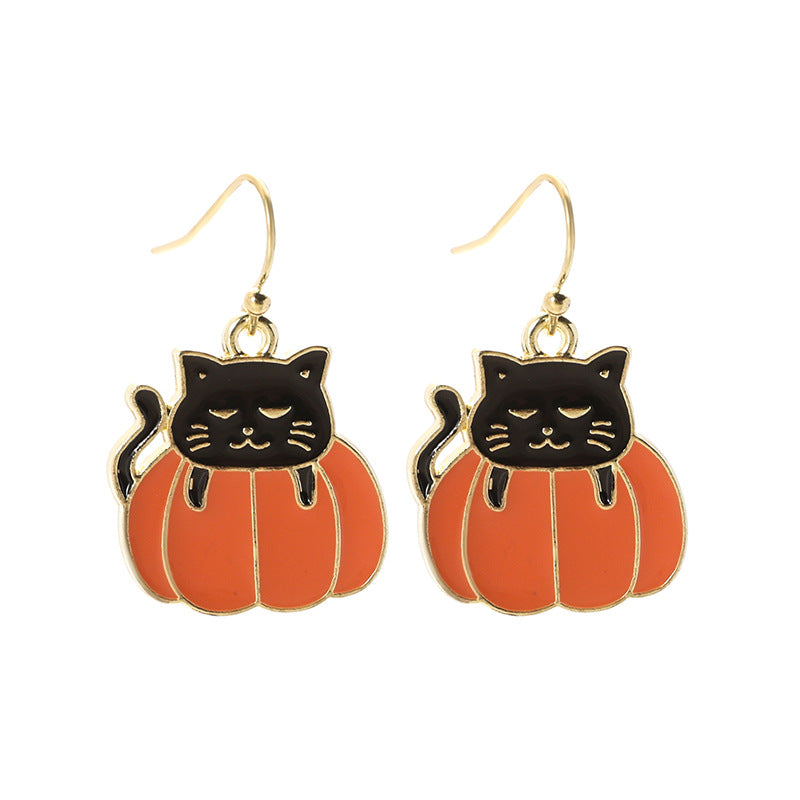 Spooky Halloween Novelty Dangle Earrings - NO45