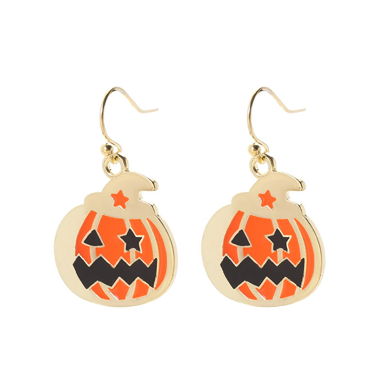 Spooky Halloween Novelty Dangle Earrings - NO47