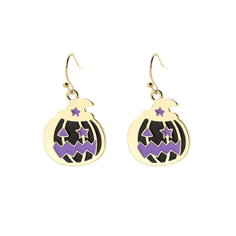 Spooky Halloween Novelty Dangle Earrings - NO49