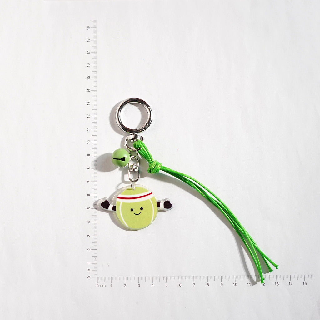 Kawaii Sports Ball Tassel Bag Charm - NO-2