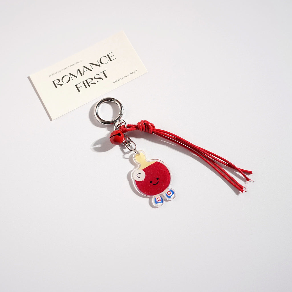 Kawaii Sports Ball Tassel Bag Charm - NO-3