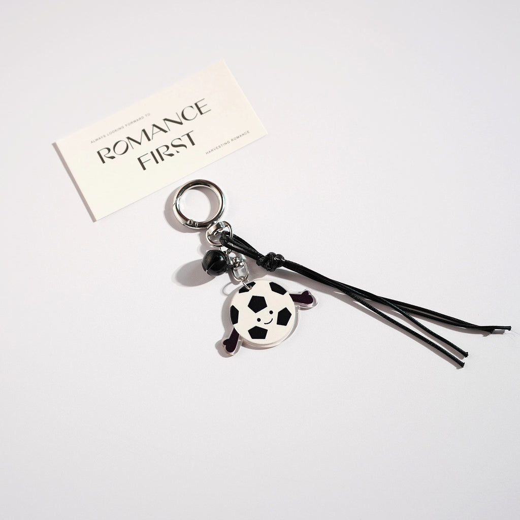 Kawaii Sports Ball Tassel Bag Charm - NO-5