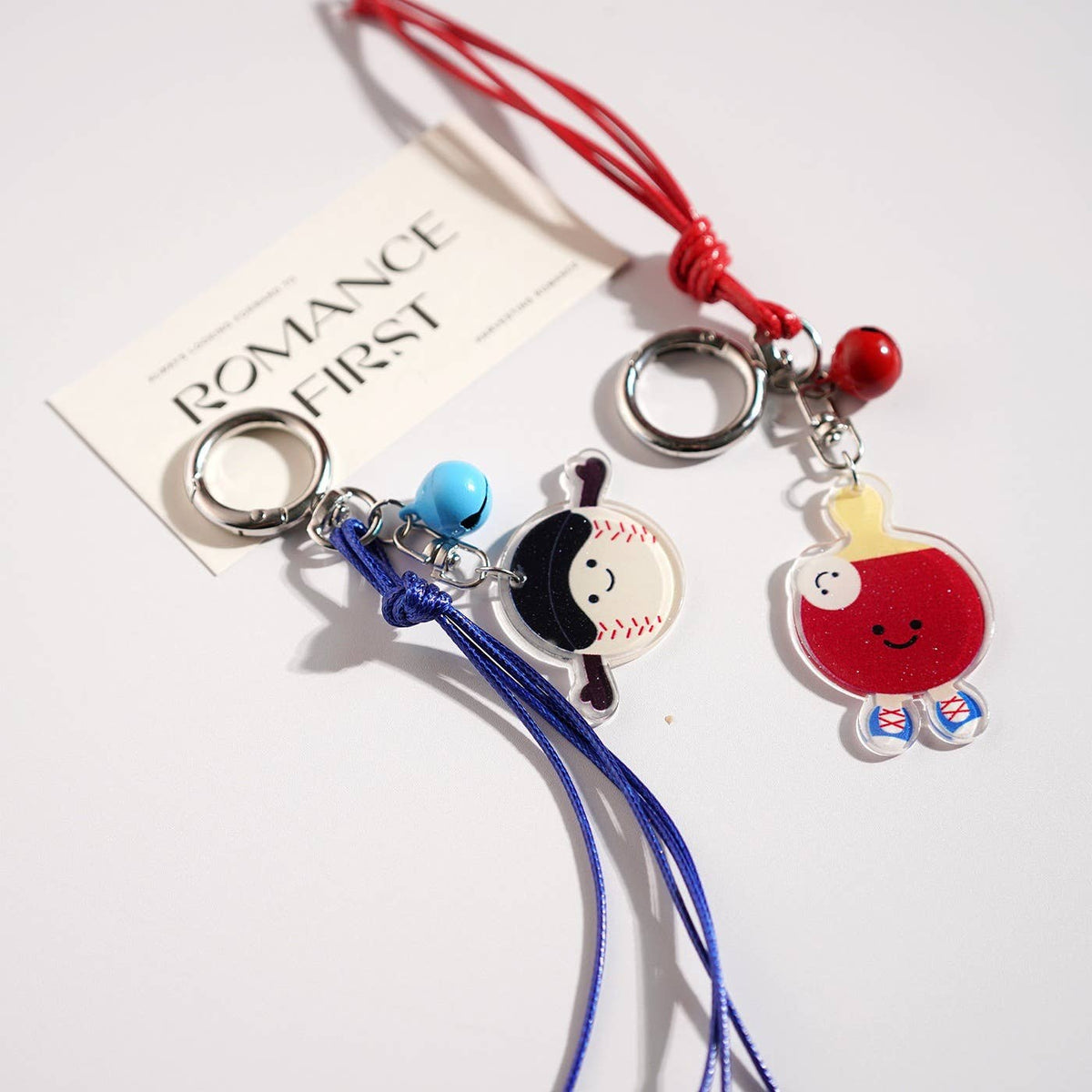 Kawaii Sports Ball Tassel Bag Charm