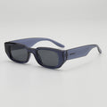 Polygonal Thick Rim Rectangle Sunglasses - Color_7
