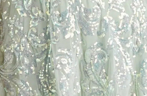 Strappy Backless Sequin Party Mini Dress - green - 5