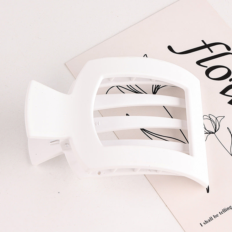 Rectangular Slatted Claw Hair Clip - Color_11
