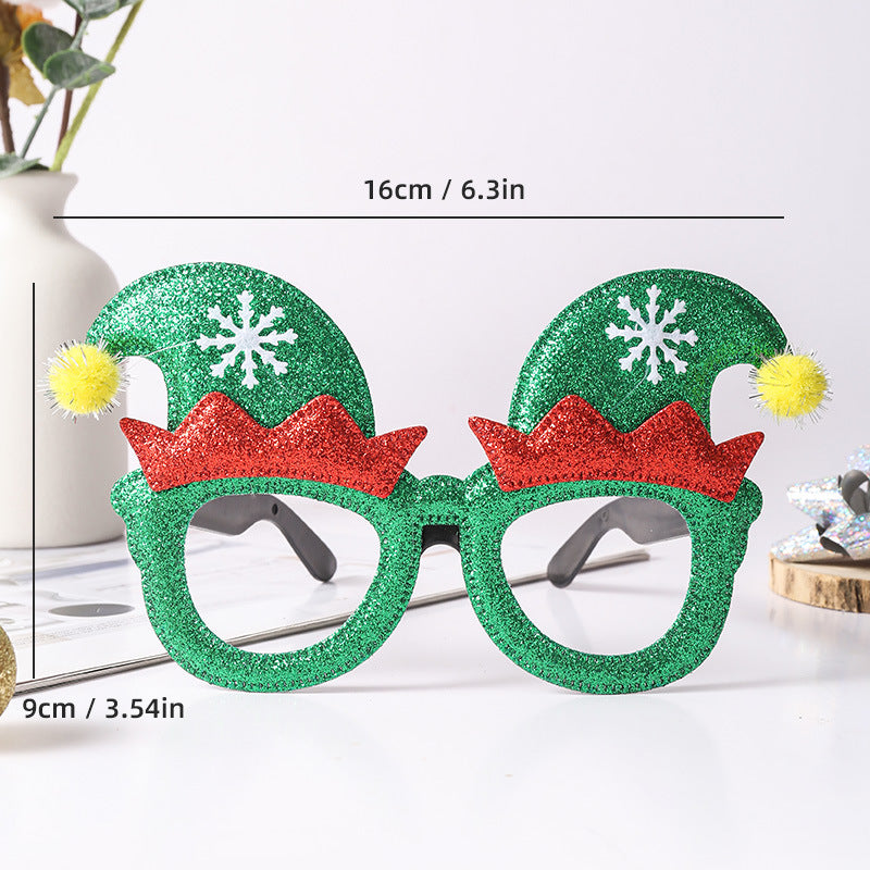 Holiday Novelty Glasses Frames Party Set - NO01