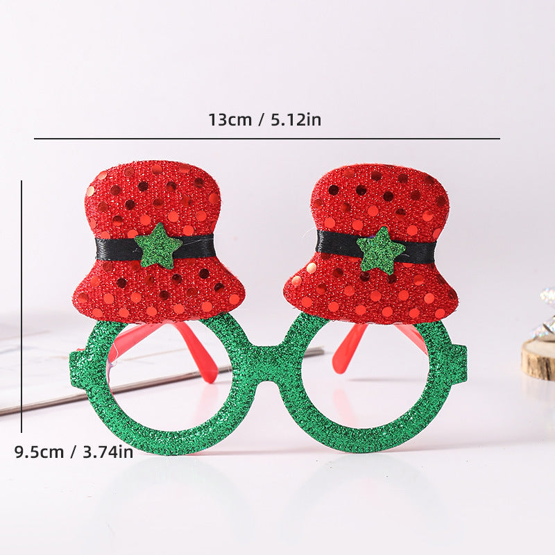 Holiday Novelty Glasses Frames Party Set - NO04