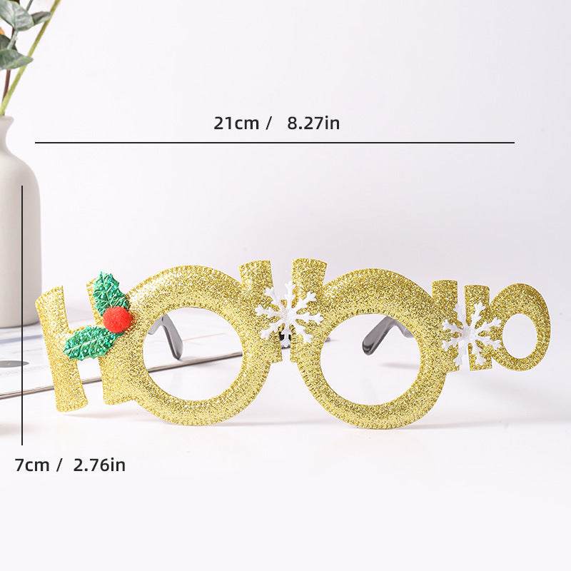 Holiday Novelty Glasses Frames Party Set - NO12