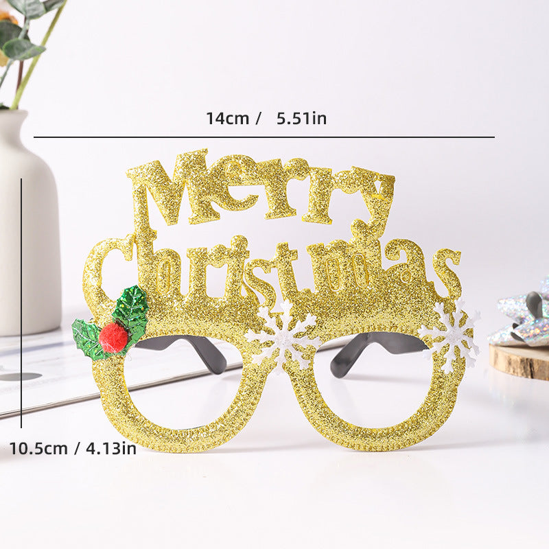 Holiday Novelty Glasses Frames Party Set - NO13