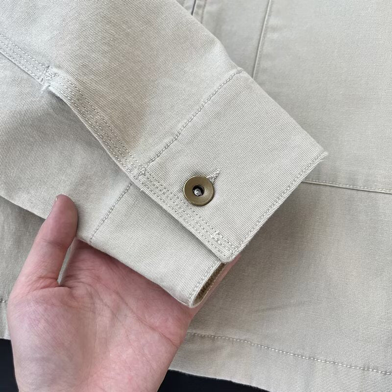 Cropped Corduroy Collar Barn Jacket - view 5