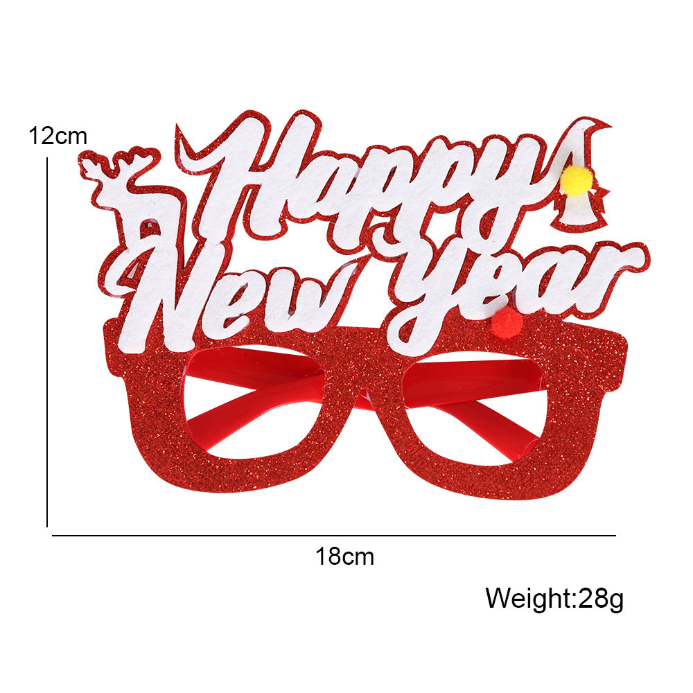 Holiday Photo Booth Prop Glasses - Color_12