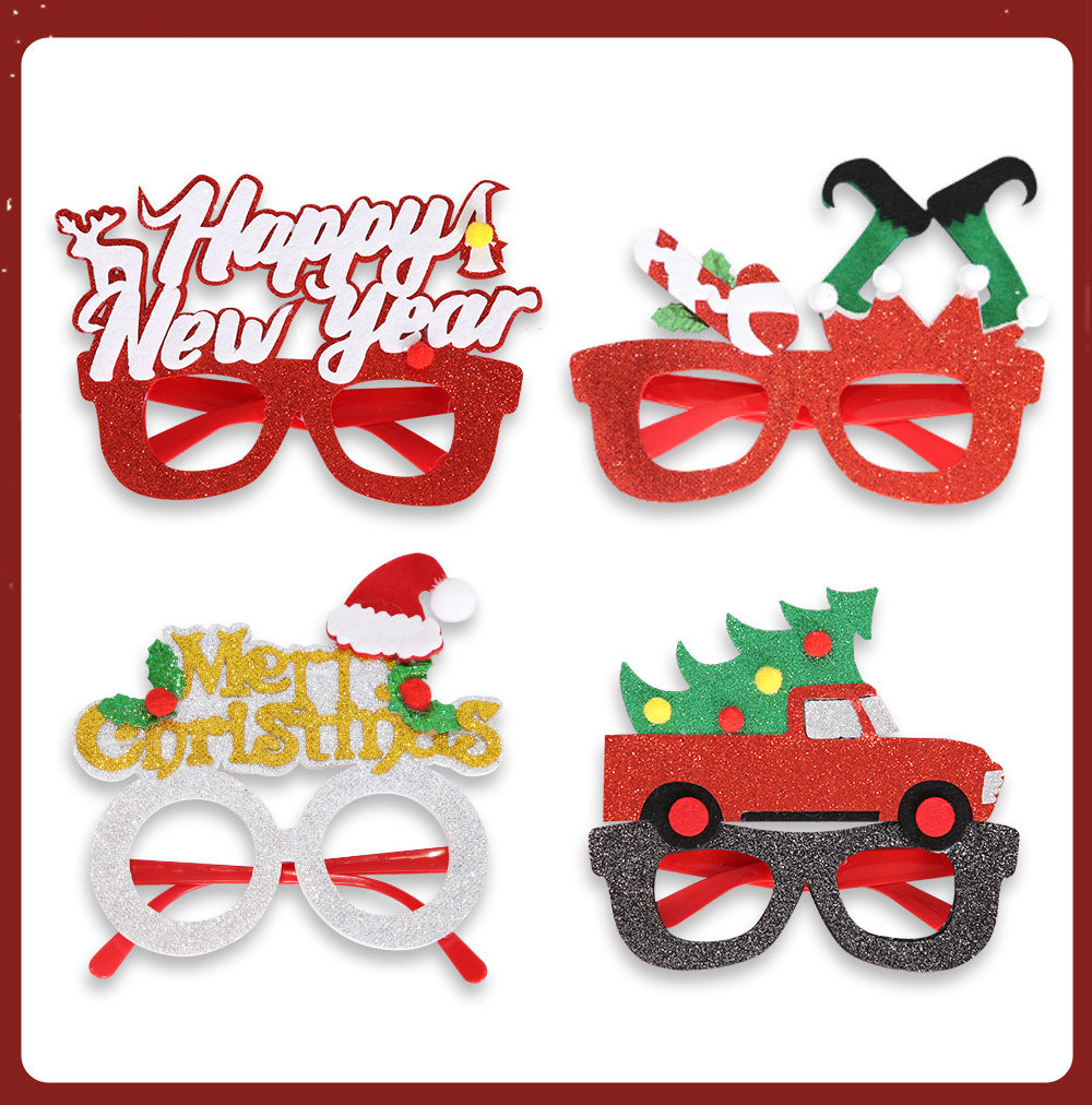 Holiday Photo Booth Prop Glasses - Color_14