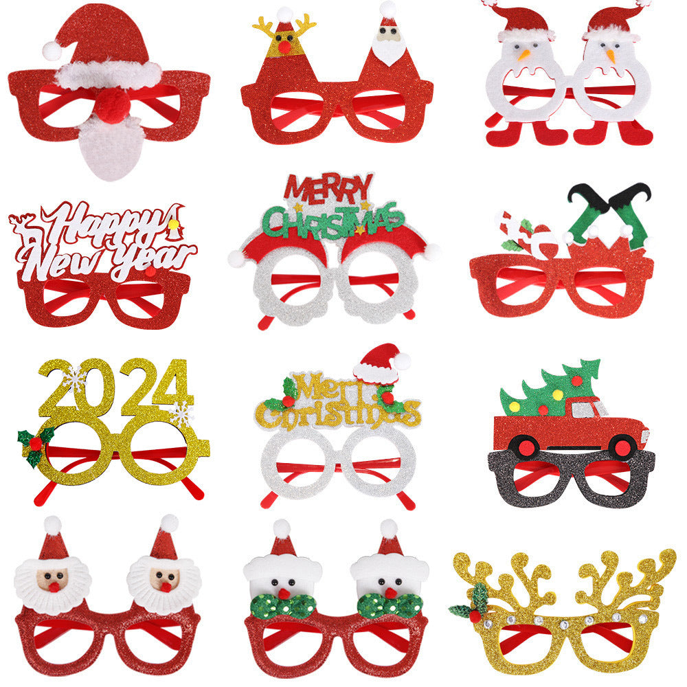 Holiday Photo Booth Prop Glasses - Color_14 - 2
