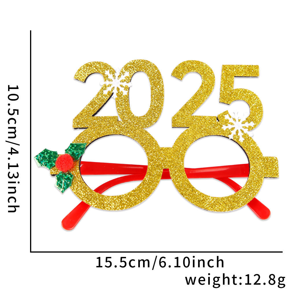 Holiday Photo Booth Prop Glasses - Color_3