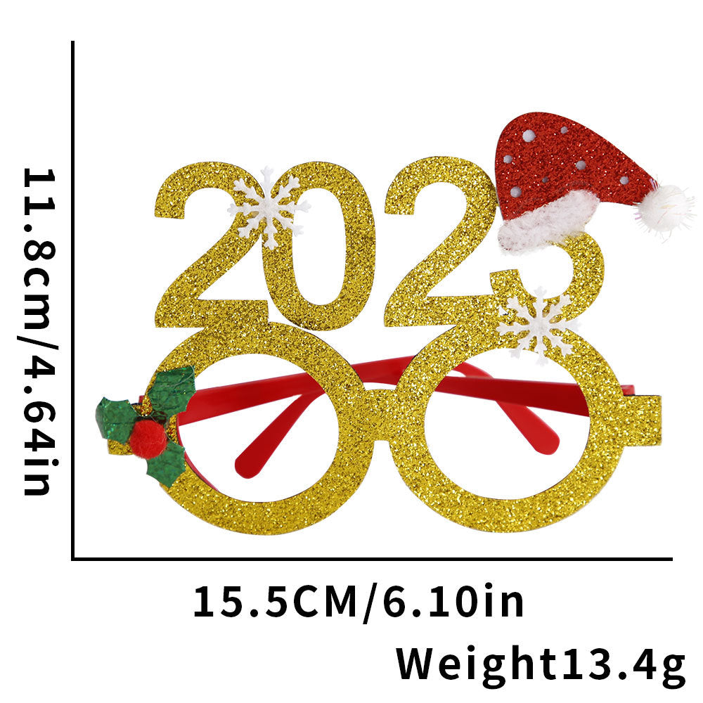 Holiday Photo Booth Prop Glasses - Color_4